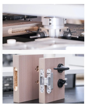 Excitech CNC Oplossing voor geïntegreerde productie van deur, wand en kast.