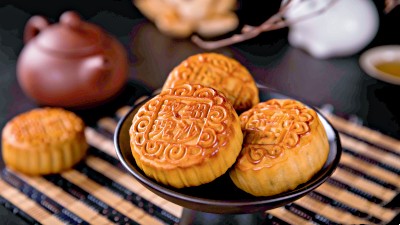 Zegen het gelukkige Mid-Autumn Festival, de volle maan elke persoon elke ronde.