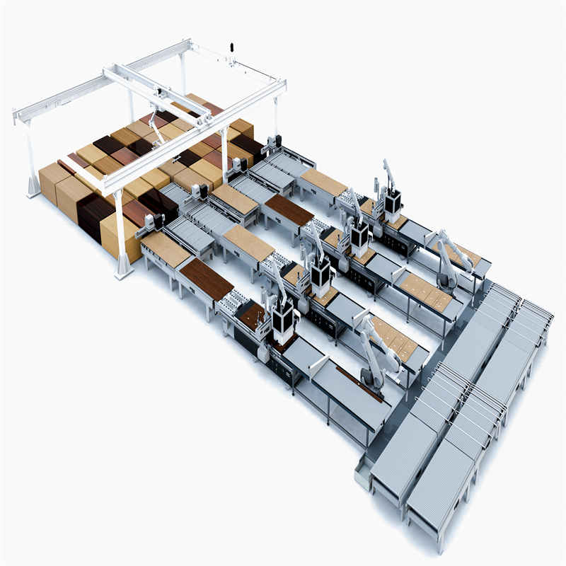 Onbemande lijn, selecteer Excitech! Waardering Smart Factory Projectcase