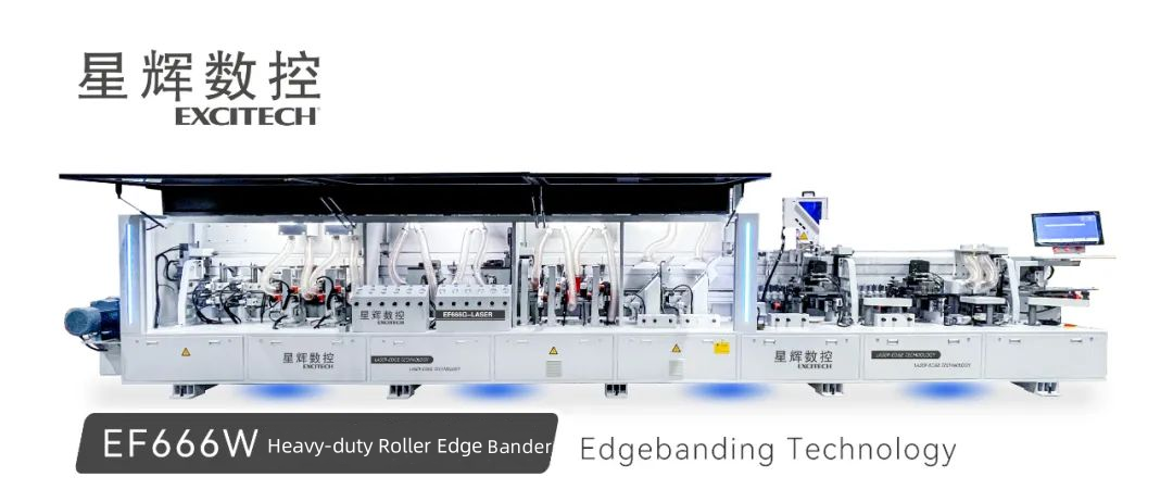 Heavy-duty rollenkantenaanlijmer biedt hoge prestaties en veelzijdigheid voor een breed scala aan toepassingen