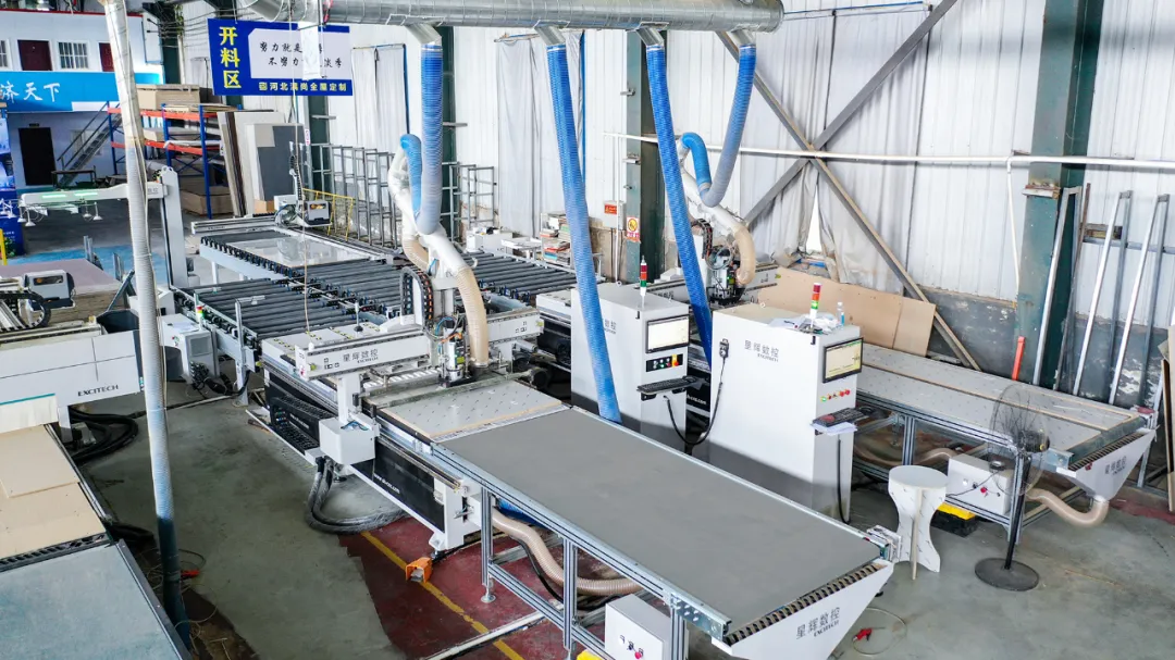 Soorten EXCITECH WOODWORKING CNC-snijmachines.