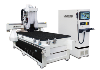 CNC-houtbewerkingsmachine Boor- en snijmachine met dubbel proces