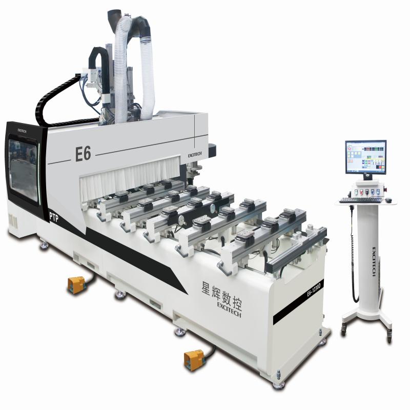 PTP CNC-router voor boren en frezen in houtbewerking